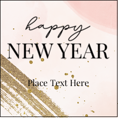 Gold & Pink New Year