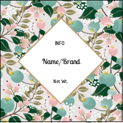Teal & Pink Floral
