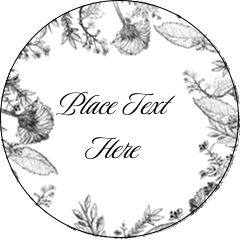 Elegant Floral Frame