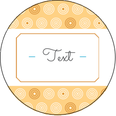 Beige Circular