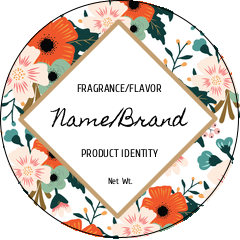 Bright Floral Frame