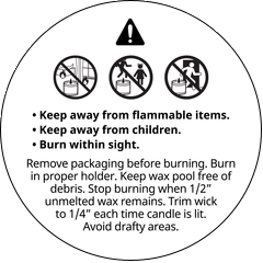 Candle Warning