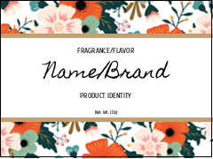 Bright Floral Frame