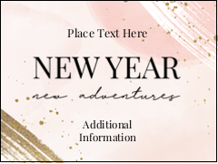 Gold & Pink New Year