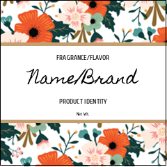 Bright Floral Frame