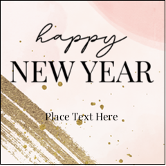 Gold & Pink New Year