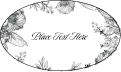 Elegant Floral Frame