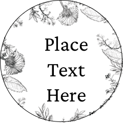 Elegant Floral Frame