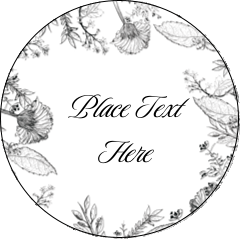 Elegant Floral Frame