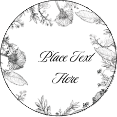 Elegant Floral Frame