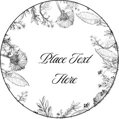 Elegant Floral Frame