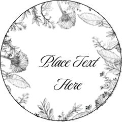 Elegant Floral Frame