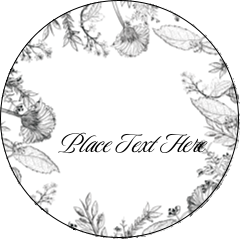 Elegant Floral Frame