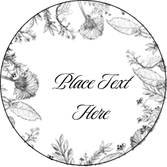 Elegant Floral Frame