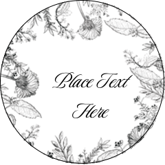Elegant Floral Frame
