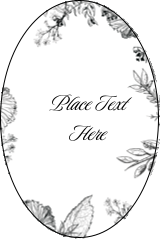 Elegant Floral Frame