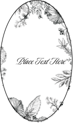 Elegant Floral Frame