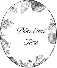 Elegant Floral Frame