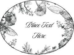 Elegant Floral Frame