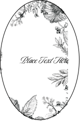 Elegant Floral Frame