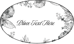 Elegant Floral Frame