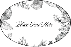 Elegant Floral Frame