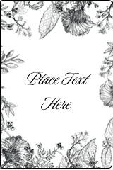 Elegant Floral Frame