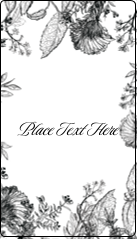 Elegant Floral Frame