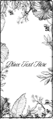 Elegant Floral Frame