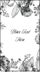 Elegant Floral Frame