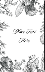 Elegant Floral Frame