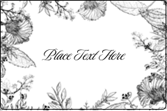 Elegant Floral Frame