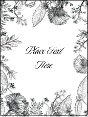 Elegant Floral Frame