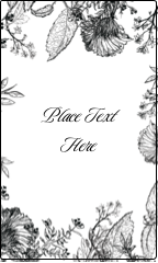 Elegant Floral Frame