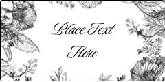 Elegant Floral Frame