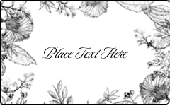 Elegant Floral Frame