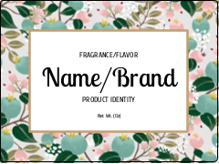 Teal & Pink Floral