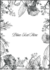 Elegant Floral Frame