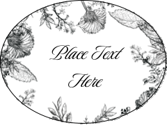 Elegant Floral Frame