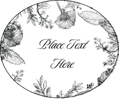 Elegant Floral Frame