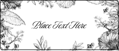 Elegant Floral Frame