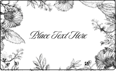 Elegant Floral Frame