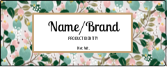 Teal & Pink Floral