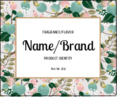 Teal & Pink Floral