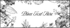 Elegant Floral Frame