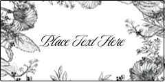 Elegant Floral Frame