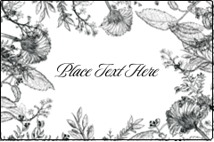Elegant Floral Frame
