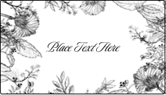 Elegant Floral Frame