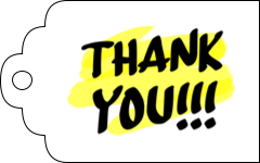 Handwritten Thank You