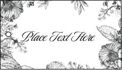 Elegant Floral Frame